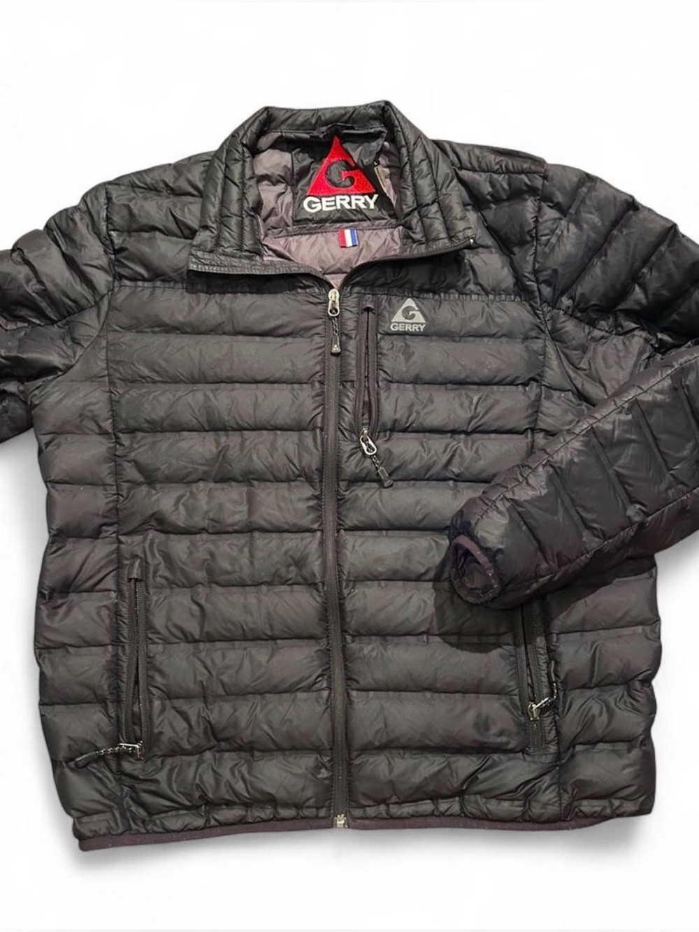 Gerry 650 Fill Down Puffer Jacket Men’s L Black Packable